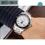 高端 浪琴-LONGINES 全新六針多功能月相 機械男錶 頂級男士腕錶 全自動機械機芯 手錶 流行