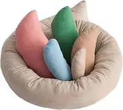 KESYOO 6pcs Newborn Photography Prop Posing Beans Bag Baby Photo Posing Pillow Photograph Shoot Set for 0-6 Months Baby Newborn