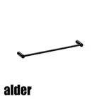 AVVA Round Hand Towel Rail - 300mm - Matte Black