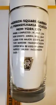 2 Pennsylvania Railroad train station New York City Madison Square Garden glass