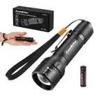 150 Lumen Super Small Mini LED Flashlight, 3 Lighting Modes, Zoomable Adjusta...