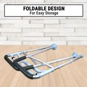 2-in-1 Toilet Safety Handrail Walking Frame for Elderly Foldable
