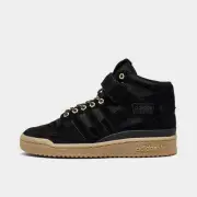 ADIDAS ORIGINALS FORUM MID CASUAL YOUTH SIZE 4.0 COOL BLACK NEW RARE