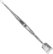 Healeved Face Scrubber for Men Blackhead Cleaning Tools Stainless Steel Beauty Scraper Portable Facial Pimple Exfoliator