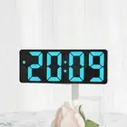 LED Desktop Alarm Clock Desk Digital Wall Clock for Office Teens Living Room