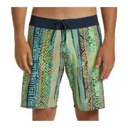 Billabong Recycler Sundays Airlite Mid Board Shorts Surf Swim Tribal Men’s Sz 32