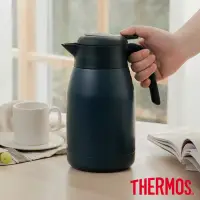 在飛比找博客來優惠-【THERMOS 膳魔師】按壓式 不鏽鋼真空保溫壺1.5L 