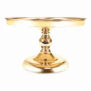 Gold Frame & Glass Mirror Top Cake Stand- 25cm