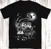 Thomas Wake Sea Monster Ocean Beast The Lighthouse 2019 Psycho Horror Movie T-sh