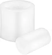 SEWACC 2pcs Rose Flower Silicone Moulds for Candle Making Soap Crafts Food-Grade Material Embossed Design for Aromatherapy Fondant Moulding