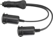 Narva Heavey-Duty Twin Cigarette Lighter Socket Adaptor