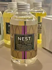 NEST Fragrances Moroccan Amber Reed Diffuser Liquid Refill NEW