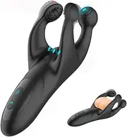 Vibrating Male Masturbator Penis Vibrator Sex Toys for Men, Glans Trainer with 10 Vibrating Mode Adult Toy Delay Endurance Training Male Stroker