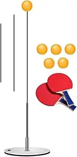Ping Pong Balls Paddles Set Table Tennis Training Tool Kit Self Training Equipment