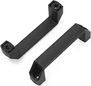 uxcell Home Office Black Cabinet Cupboard Drawer Door Pull Handle 5.5" / 140mm Length 2pcs