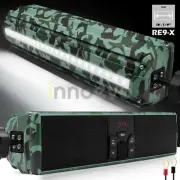 Waterproof Bluetooth Motorcycle ATV Stereo Speaker Audio System MP3 USB FM Radio