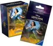 Disney Lorcana! Snow White Deck Box & Sleeves - Ursula's Return