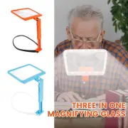 Hands Free Magnifying Glass with LED Lights 5X Flexible Neck Wear WenhG'A