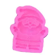 3Pcs Christmas Cake Baking Mold Santa Clauses Desserts Silicone Moulds Decor