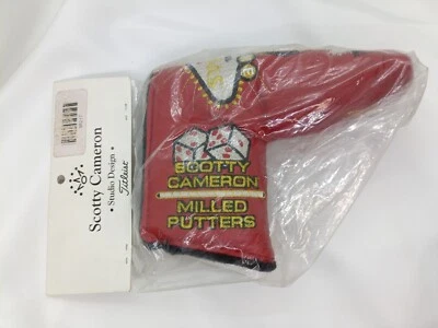 [New] Scotty Cameron Putter Head Cover 2009 Lena Las Vegas Red U25053103