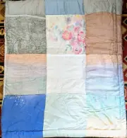 100% Organic Bamboo Bedding Handmade King Duvet Quilt Patchwork Reversible Large