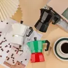 Octagonal Moka Pot Aluminum Coffee Maker Portable Coffee Pot Outdoor