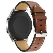 Watch Bands Genuine Leather Watch Bracelet Strap Band For Samsung Gear S3 Frontier Brown