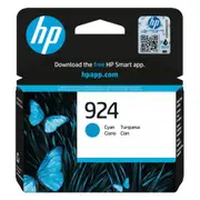 HP 924 Ink Cartridge - Cyan 400 Pages - for OfficeJet Pro 8130e / 8120e / 8123 / 8130 Printer [4K0U3NA]