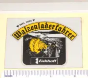 Coal Mining Sticker Walzenladerfahrer Eikhoff..