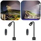 3 Color Modes Fish Tank Clip Lamp Mini Clip-on Lamp Home Decorations