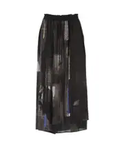 Elastic waist skirt 2/S,1/XS Black
