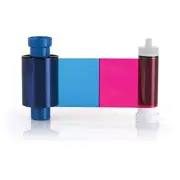 ID Maker Small Business Edition 100 Print Ribbon - Full-Color YMCKO Printer R...