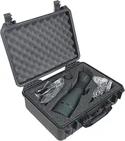 Case Club Spotting Scope Case - Fits Vortex Optics Viper 20-60×85 Angled Spotting Scope in a Hard-Shell Waterproof Travel Case