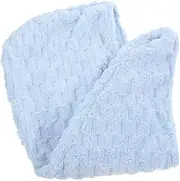 CANIGHT Hair Turban Towel Wrap Thickened Absorbent Shower Cap for Women Fuzz Drying Hat Cloud Multi Functional Hair Wrap for Bathing and