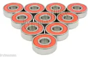 Pack of 10 Bearing 3/8" R6-R5 Sealed Ball Bearings R6R5