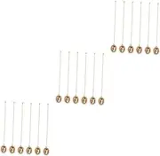 Amosfun 18pcs Graduation Tassels Photo Frame Pendant Making Supplies Vintage Metal Charm for Graduation Cap Decorations Elegant Accessories