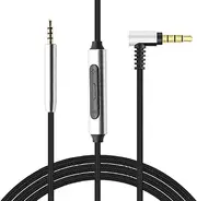 Cable Compatible for Bose QC45 QC35II QC35 QC25 Headphones Replacement Cord Upgrade Cable with Microphone Remote Compatilbe with JBL Tune 770NC/760NC/750BTNC/710BT/700BT Live 660NC/650BTNC (Black)