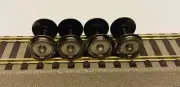 Fleischmann - 4 pieces HO Gauge 1:87 36" Metal Wheel Set - DC - insulated :