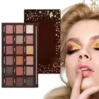 18 Colors Long Lasting Vegan Makeup Matte Shimmer High Pigment Eyeshadow Palette