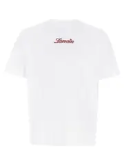 [Lanvin] Lanvin-Logo T Shirt Bianco-Uomo M White