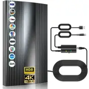 2200+ Miles TV Antenna, 2025 Upgraded Amplified Tv Antenna Long Range, Best D...
