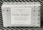 Beekman 1802 SHINE BRIGHT Goat Milk Bar Soap 3.5 Oz New Travel Size Shimmering