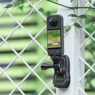 Insta360 X4 背包夾 Ace Pro萬向磁吸背包夾支架 DJI Action4 /GoPro 12 運動相機