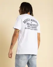 [Deus Ex Machina] Deus Ex Machina Men's Venice Address T-Shirt in White Size XL XL White