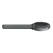 Sutton B203SE700 3/4 x 1 x 1/4 Shank Carbide Burr Oval Shape