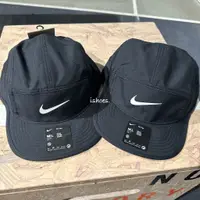 在飛比找蝦皮購物優惠-iShoes正品 Nike 老帽 黑 五分割帽 透氣 排汗 