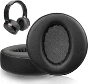 Lertenys Ear Pad Replacement for Sony MDR-XB950 XB950BT XB950B1 Over-Ear Headphones with Softer Protein Leather Ear Pads