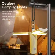 Mini Foldable Camping Lantern Tent Lights Lamp Rechargeable 2000/3500mAh Outdoor