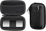 EVA Hard Travel Case for 1-Lead Personal EKG Monitor, Kardia Mobile ECG, for KardiaMobile 6L, 6-Lead Heart Rate Monitor Lightweight Portable Carrying Storage Bag Protective Cover with Mesh Pocket
