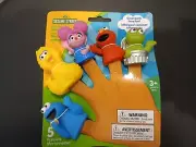 Sesame Street Bath Time Finger Puppets - Set of 5 Finger Puppets